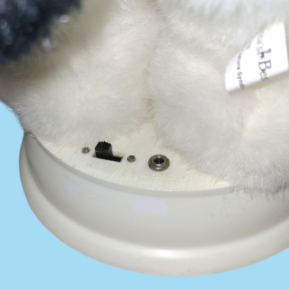 VINTAGE SANTAS BEST PEANUTS SNOOPY AND WOODSTOCK 1997 ANIMATED PLUSH 17IN - Picture 9 of 14